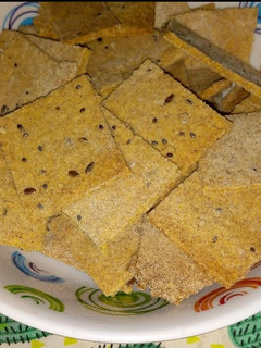 Una foto de Crackers de polenta
