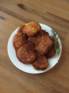 A picture of Pumpkin Fritters.