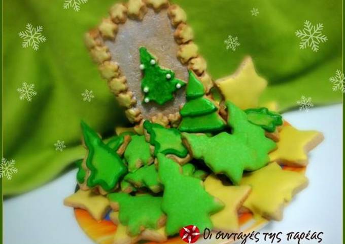 κύρια φωτογραφία συνταγής Χριστουγεννιάτικα μπισκότα από τον Σ. Παρλιάρο