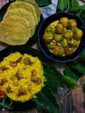 বাসন্তি চিংড়ি পোলাও