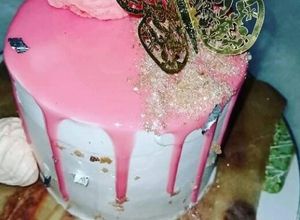 صورة لوصفة لاير كيك بذوق الفراولة
