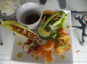 Una foto de Ensalada vegana de Zapallo Doña Tacha