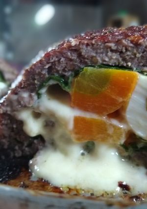 Una foto de Pan de carne con verduras