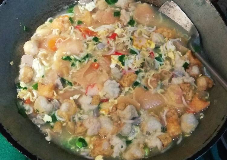 Resep A wok of seblak, Enak Banget