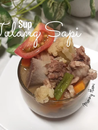 Langkah Gampang Membuat Resep Sup Tulang Sapi yang Lezat Sekali Anti Ribet, Menggugah Selera
