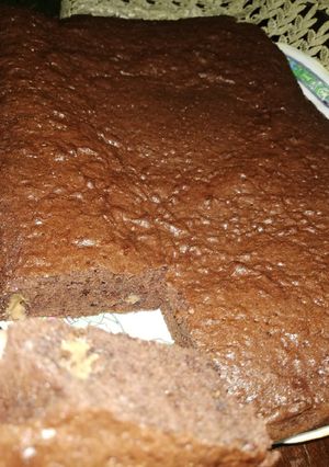 صورة لوصفة براونيز محشية بشوكولا الغالاكسي