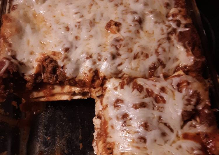 Recipe of Super Quick Homemade Lasagna