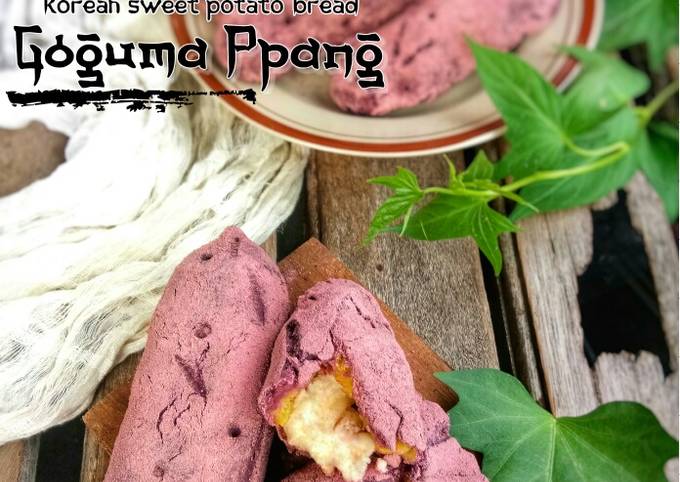 Resep Goguma Ppang 고구마 빵 Korean Sweet Potato Bread Oleh Anjas Sulrum Cookpad 6282