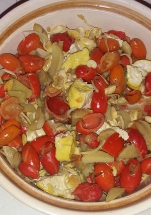 Foto resep Tumis Kulit melinjo kecambah kedaelai