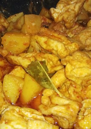 Foto resep Semur tahu kentang
