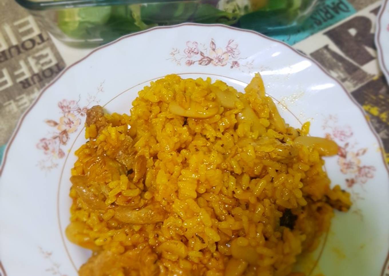 Arroz con magro y fabada