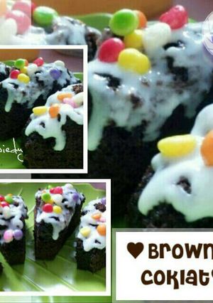Foto resep Brownies kukus coklat simple