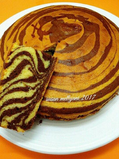Foto resep Ogura Zebra cake 🍰