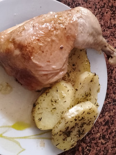 Una foto de Patatas asadas