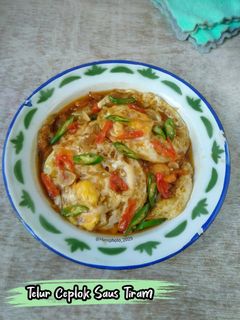 Foto resep Telur Ceplok Saus Tiram