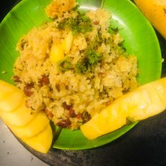 Totapuri mango Bhat A picture of Totapuri mango Bhat.