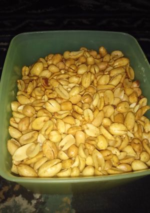 Foto resep Kacang bawang/ tojin garing kering Tak berminyak