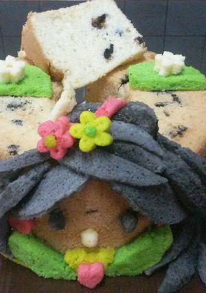 Foto resep Oreo vanilla chiffoncake