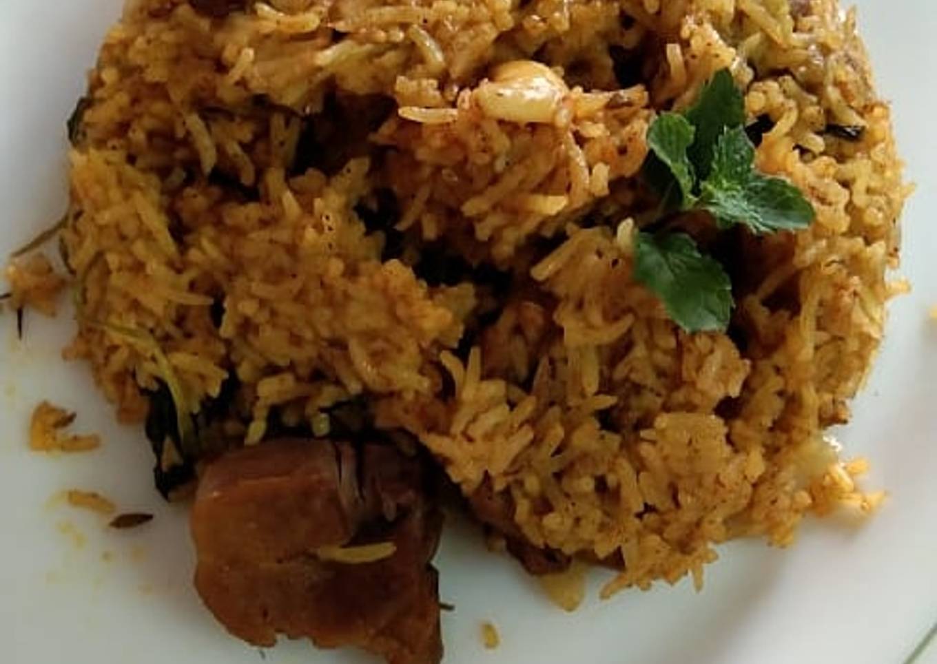 Mutton biriyani