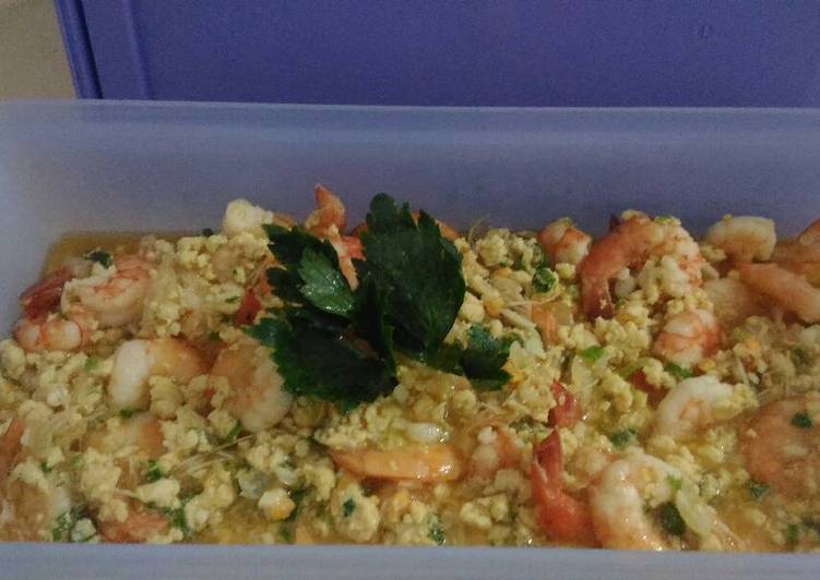 Resep Oseng Udang telur Asin Anti Gagal