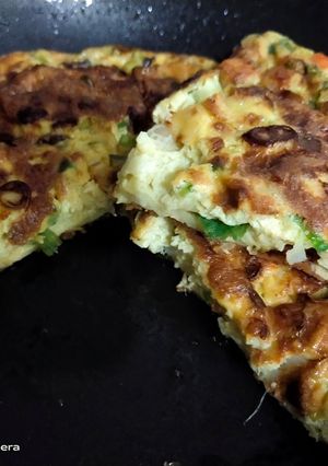 Foto resep Telur dadar padang./martabak telur