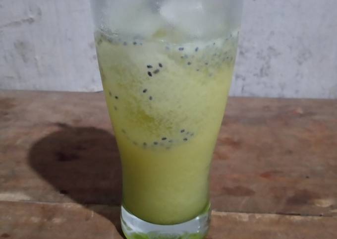 Resep Es Marjan Yakult Milk Resep Es Marjan Yakult Milk