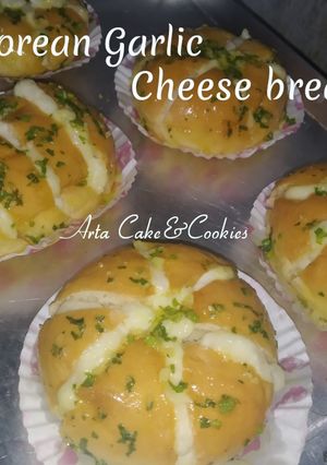 Foto resep Korean Garlic Cheese Bread Ekonomis