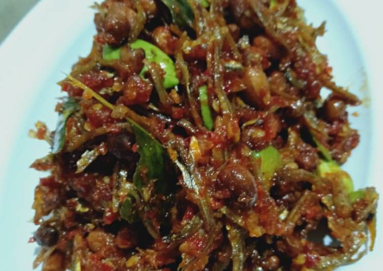Bumbu Balado teri kacang plus pete😍 | Resep Membuat Balado teri kacang plus pete😍 Yang Menggugah Selera