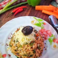 A picture of Chicken Jalapenos Poha .