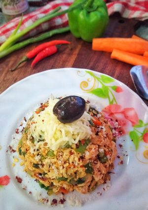 A picture of Chicken Jalapenos Poha .