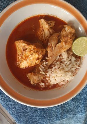 Una foto de Birria de pollo