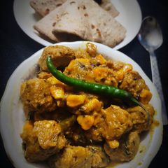 A picture of Soyabean Corn Masala.