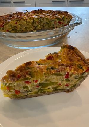 Una foto de Tarta de zapallito