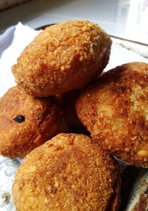 Una foto de Croquetas de arroz
