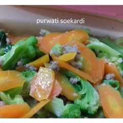 รูปของ Tumis wortel,brokoli...endeus
