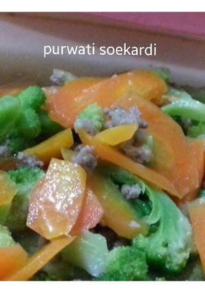 Foto resep Tumis wortel,brokoli...endeus