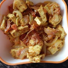 A picture of Soya paneer bhurji.