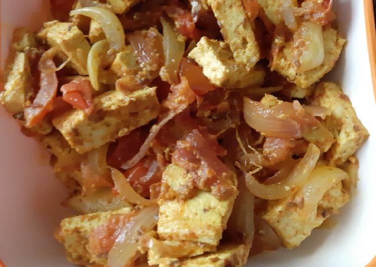 Recipe of Speedy Soya paneer bhurji