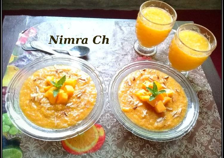 Steps to Prepare Award-winning Mango Kheer