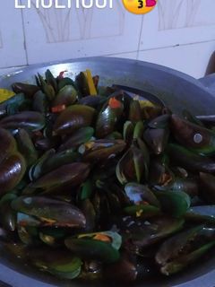 Foto resep Kerang ijo bumbu kuning
