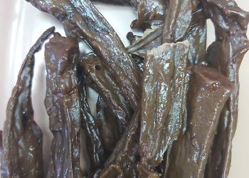 Easiest Way to Cook Appetizing Beef liver jerky in oven