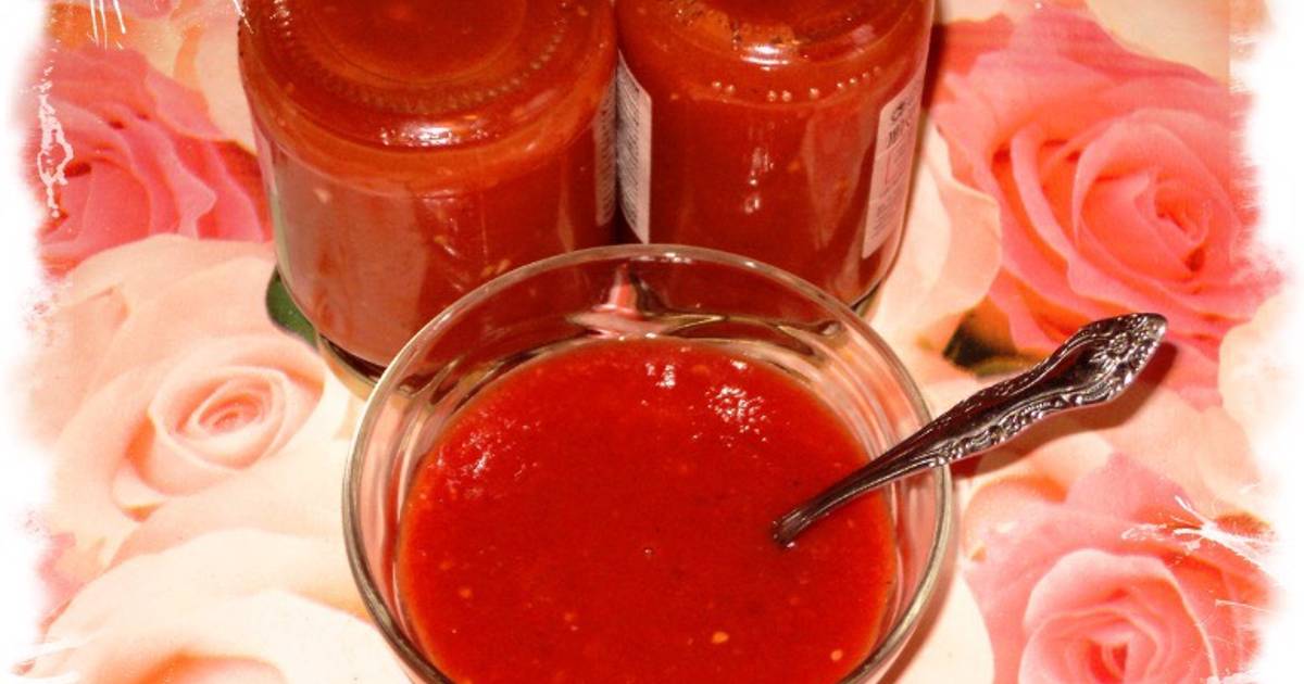 Домашний кетчуп рецепт с фото пошагово