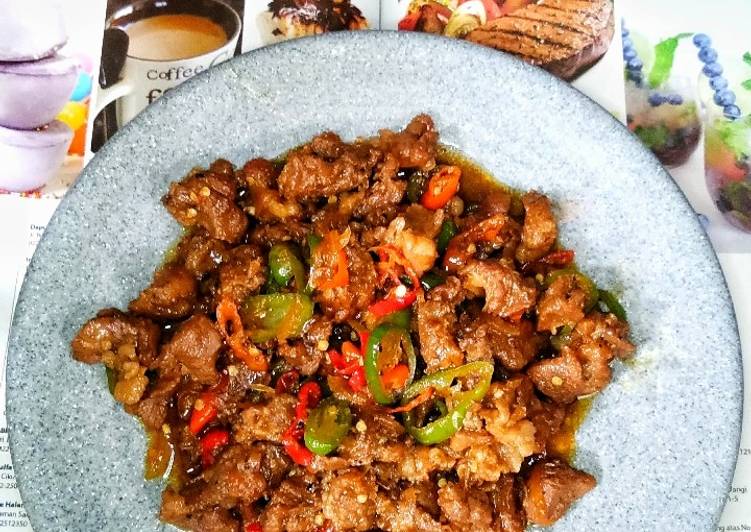 Tetelan Bumbu Bistik Pedas