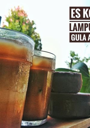 Foto resep Es kopi susu gula aren