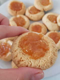 Una foto de Pepas de dulce de batata con harina de almendras