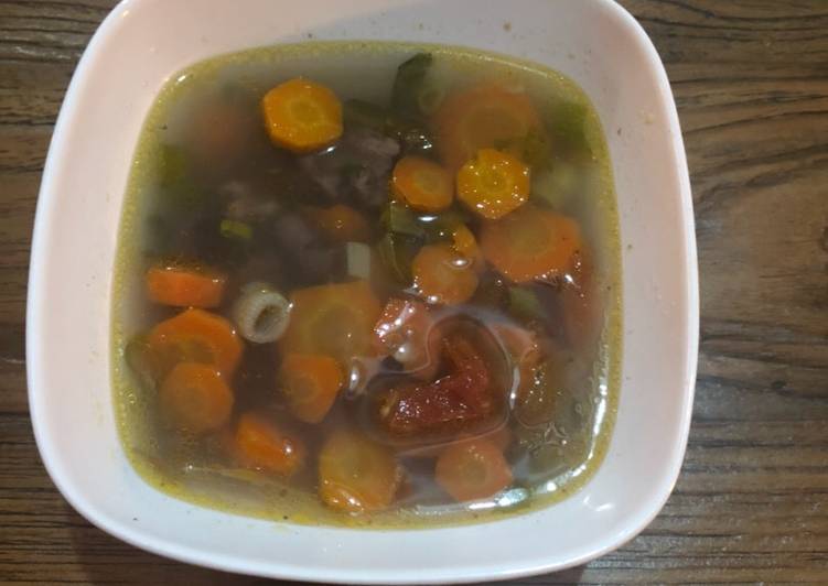 Sup Kacang Merah daging sapi