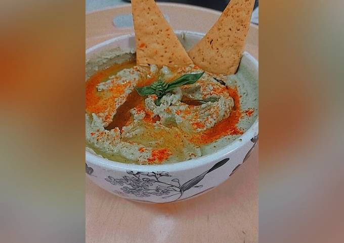 Basil Hummus Recipe Recipe by Shubhangi Joshi Cookpad