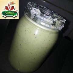 A picture of Avoca coconut smoothie.