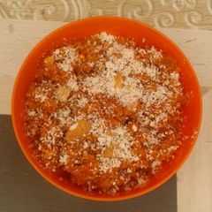 A picture of Gaajar ka halwa.
