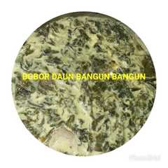 A picture of Bobor daun bangun bangun (booster ASI).